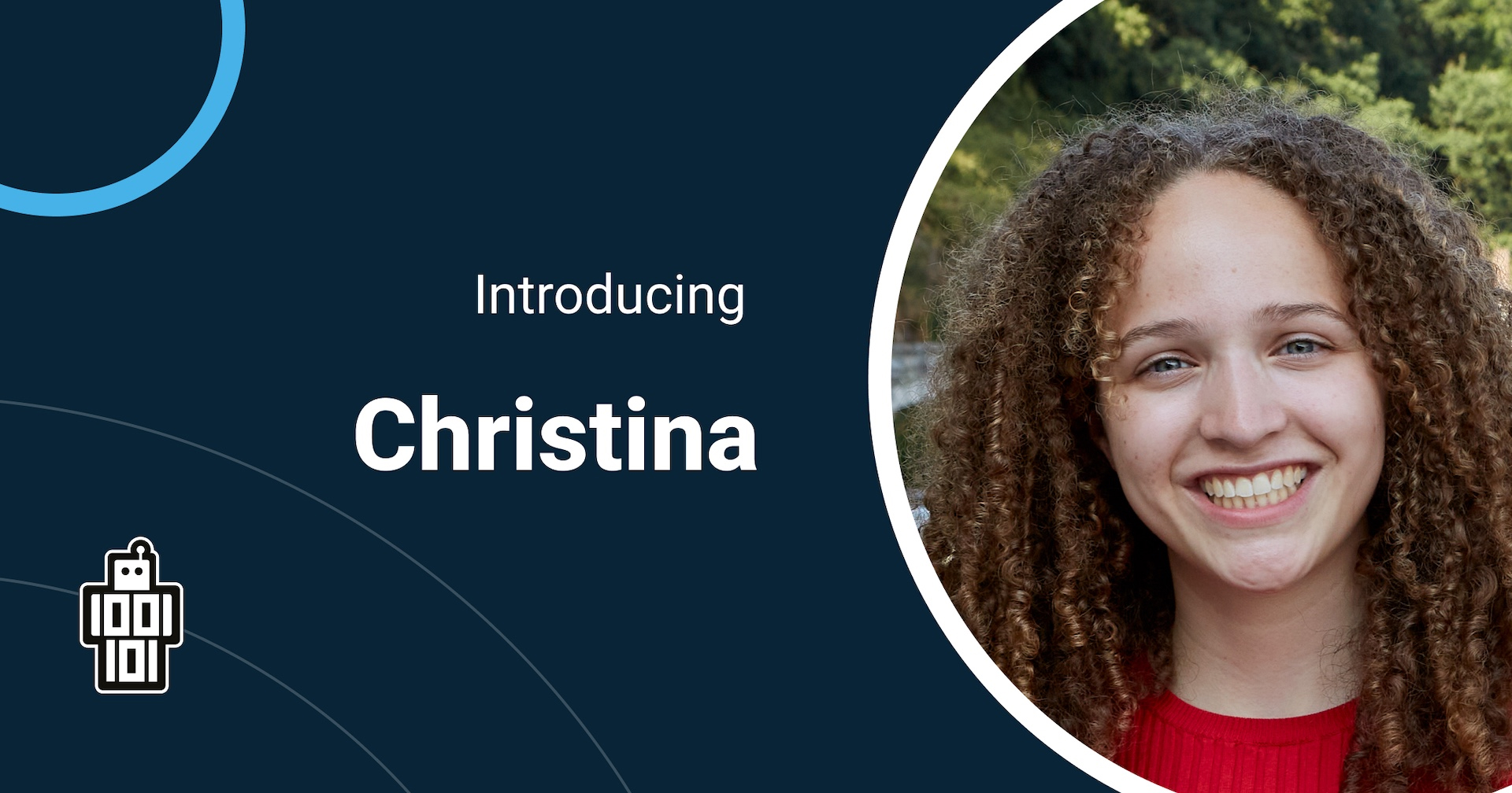 Meet Christina! - We would like to introduce you to our newest team member Christina